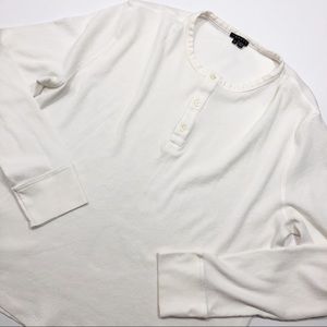 Theory | Waffle Thermal Henley Top